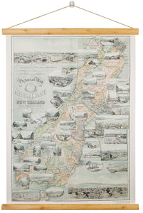 Scroll South Island Map